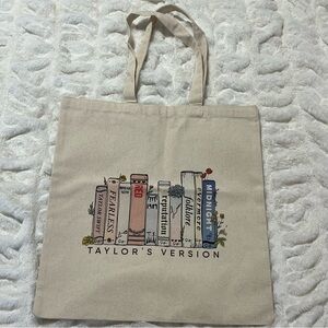 Taylor Swift books tote bag